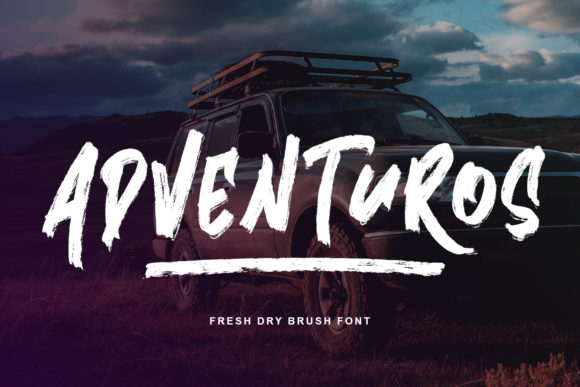 Adventuros: The Brush-Style Handwritten Font That Fits Real Creative Work