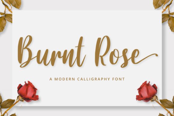 Burnt Rose: The Handwritten Font Redefining Authenticity in Digital Design