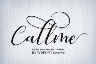 Callme Script: Where Handwritten Elegance Meets Functional Typography