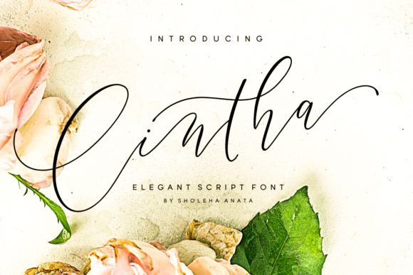 Cintha: A Modern Calligraphy Font for Elegant Typography