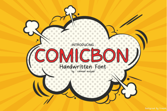 Comicbon Font: A Friendly, Handwritten Typeface for Creative Branding and Everyday Design