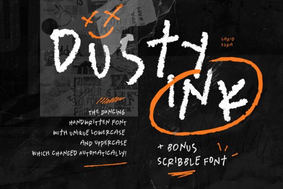 Dusty Ink: Where Handwritten Quirk Meets Design Flexibility
