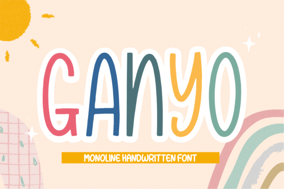 Ganyo: The Handwritten Script Font That Bridges Nostalgia and Modern Design