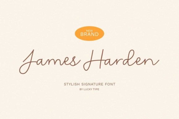 James Harden: A Timeless Handwritten Font