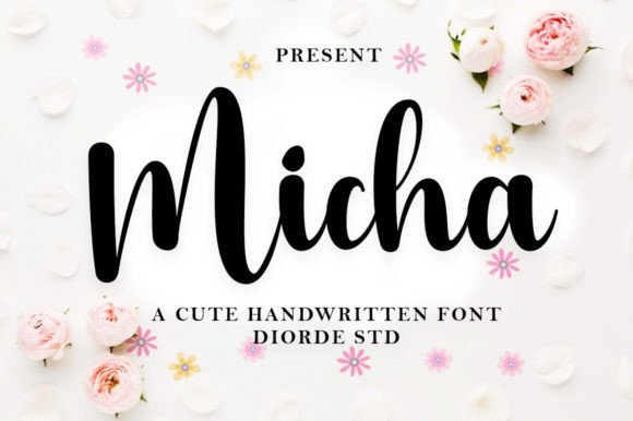 Micha: A Delicate Handwritten Font for Modern Design