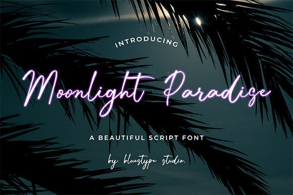 Moonlight Paradise: The Handwritten Font Redefining Modern Brand Expression