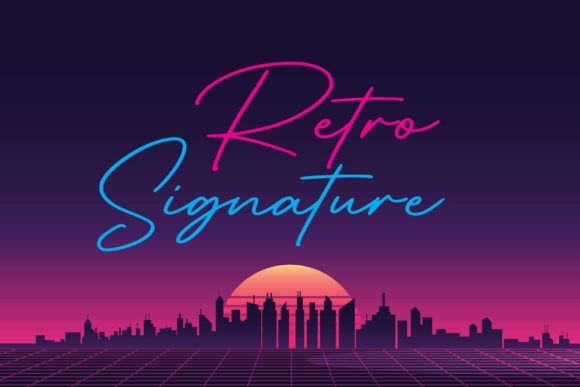 Retro Signature: The Handwritten Font That Feels Like a Secret Weapon