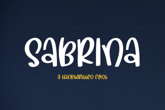 Sabrina: A Handwritten Font That Fits Real Workflows