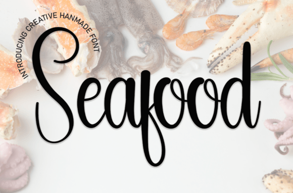 Seafood: A Sweet & Friendly Handwritten Font
