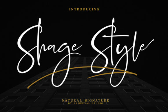 Shage Style: A Handwritten Font That Fits Seamlessly Into Real Creative Workflows