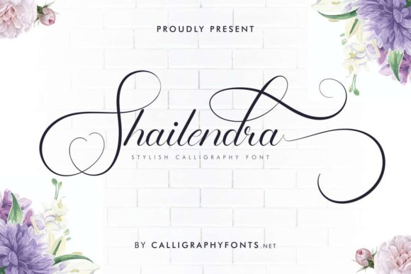 Shailendra: The Handwritten Font That Feels Like a Personal Invitation