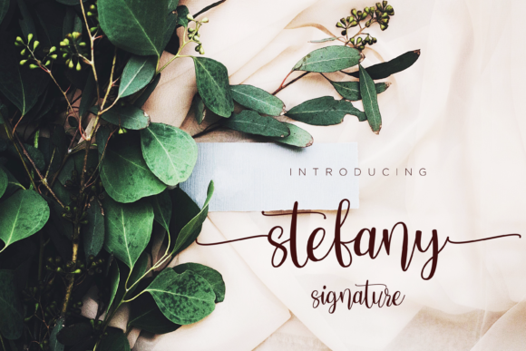 Stefany Signature: A Timeless Handwritten Font That Delivers Real Design Impact
