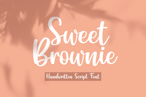 Sweet Brownie: A Gentle Handwritten Font for Joyful, Romantic Design